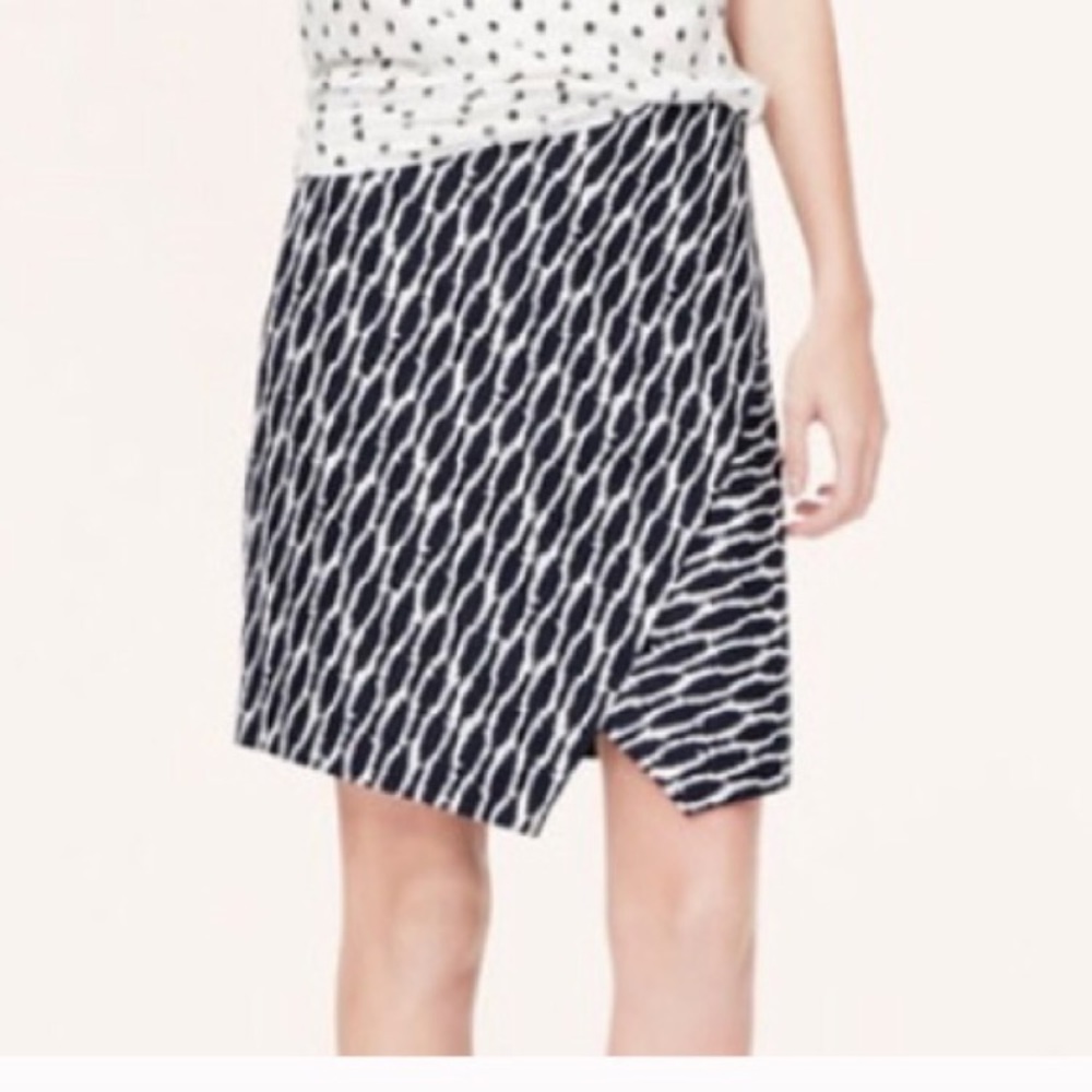 Loft Ikat Skirt - Like New Condition